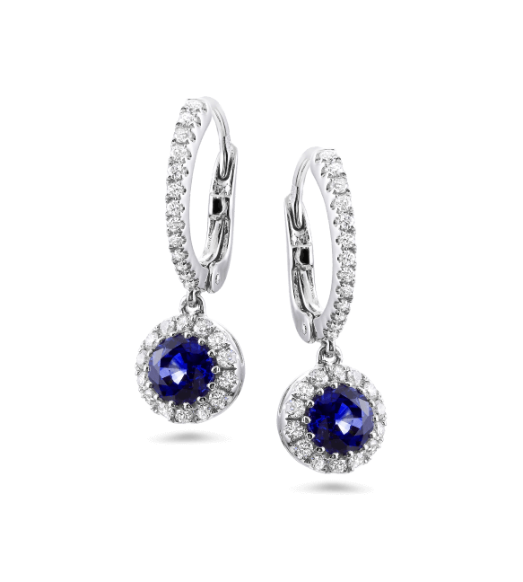 Caesar Earrings - Zircon Diamonds