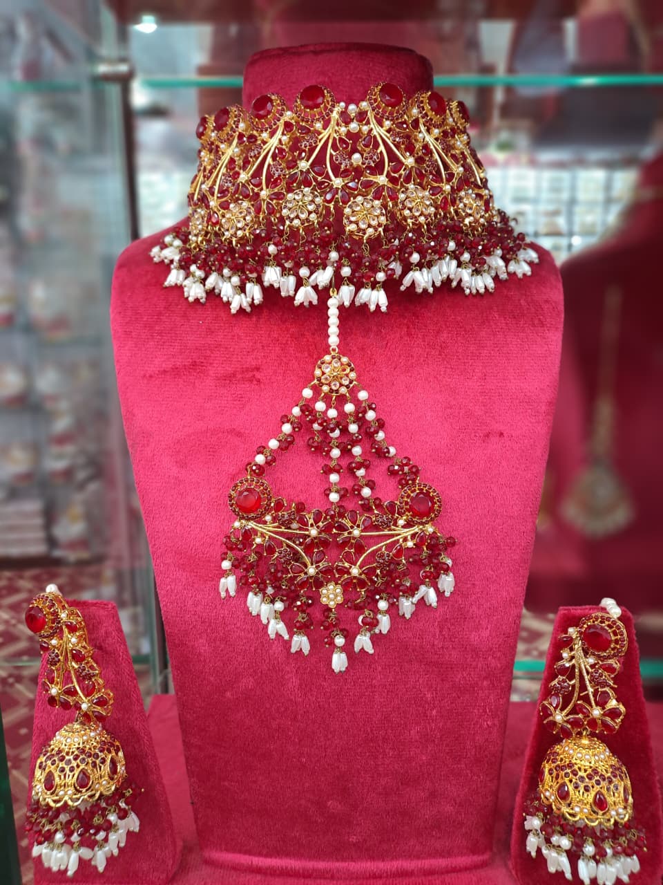 Midnight Sapphire CZ Diamond Necklace Set